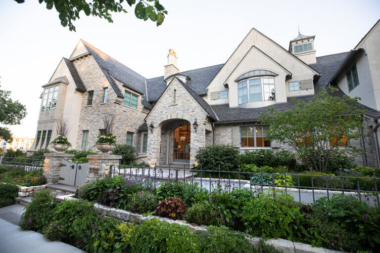 front view of The Laurel home in Naperville, IL